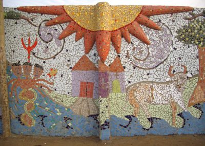 Lillian Sizemore, Spirits and Folklore of Ghana Mural
